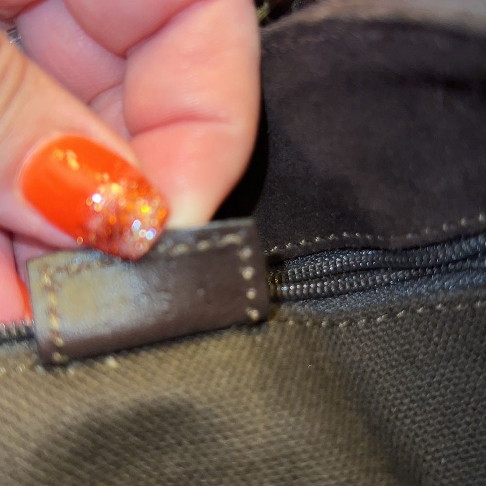 Burberry Suede & Leather Satchel - Picture 8 of 8
